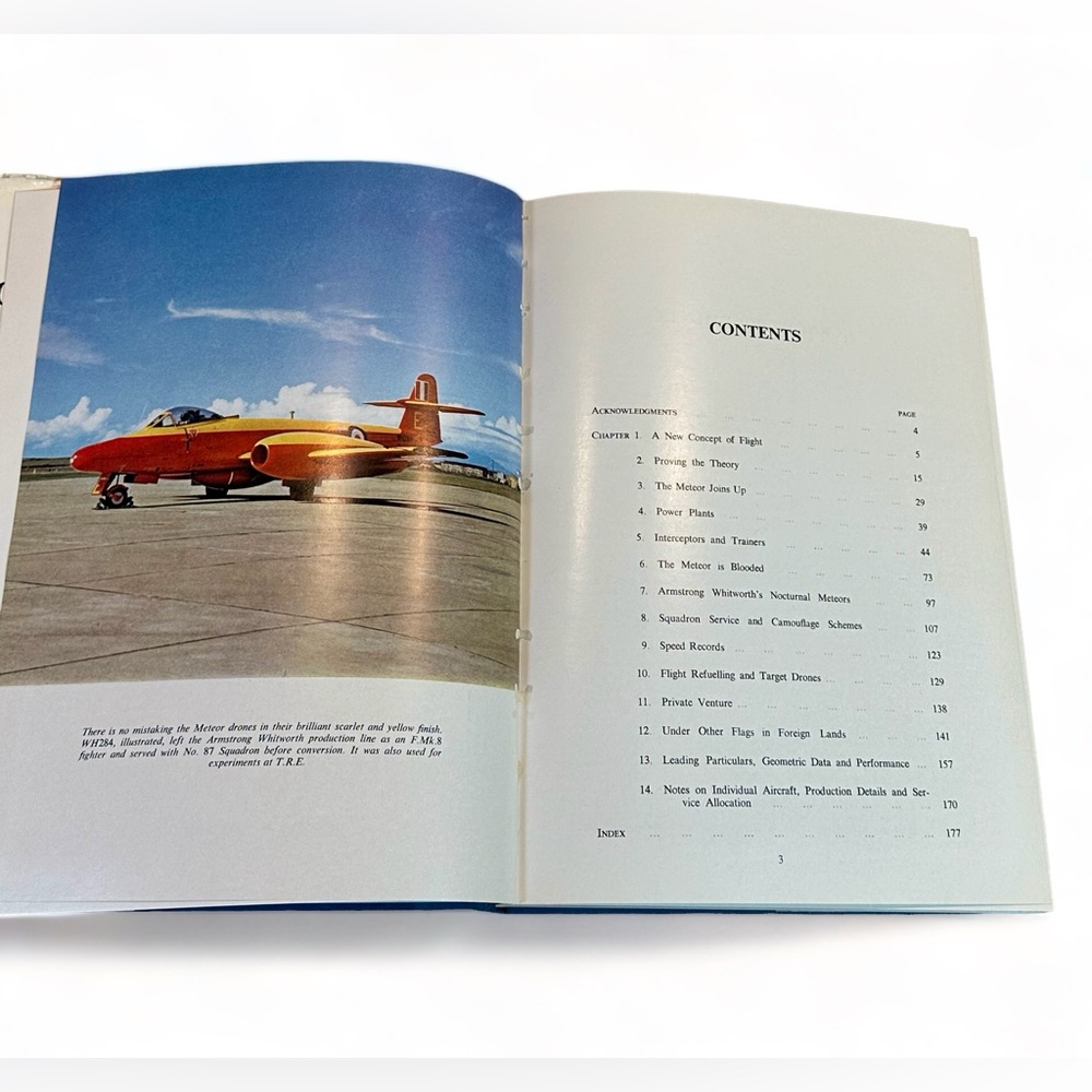 The Gloster Meteor, Macdonald Aircraft Monographs, Edward Shacklady, 1962 View 4